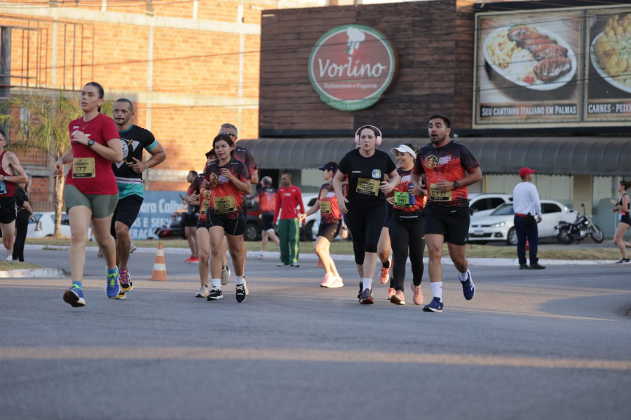 Corrida do Fogo já é considerada como uma das maiores do Estado. Foto: Sargento Felipe Bittencourt/Gov.TO