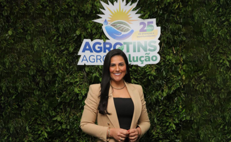 Primeira-dama Karynne Sotero lidera o projeto Agrotins Alimenta Quem Precisa — FOTO: Esequias Araújo/Governo do Tocantins