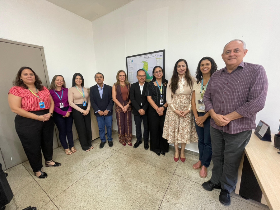 O encontro foi realizado na Secretaria de Estado da Indústria, Comércio e Serviços Márcia Oliveira/Governo do Tocantins