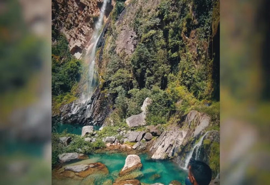 Cachoeira do Catoá, em Paranã — Foto: Vanildo Tavares/Divulgação