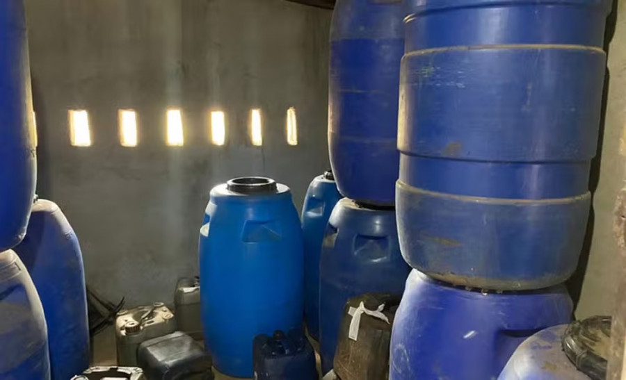 Bebidas não tinham registro junto ao Mapa nem a outros órgãos de fiscalização — Foto: Mapa/ Divulgação