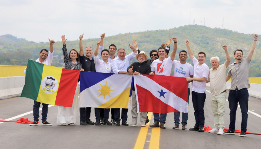 Estrutura era uma das obras mais aguardadas pela população dos dois estados e marca um avanço significativo para a integração regional (Crédito foto: Antonio Gonçalves/Governo do Tocantins)