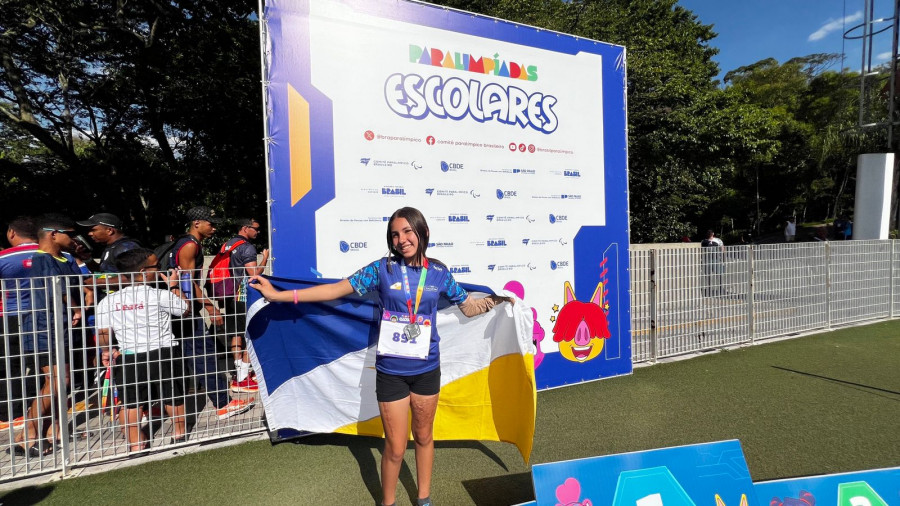 Eloá Carvalho estreou nas Paralimpíadas e já planeja voltar no próximo ano