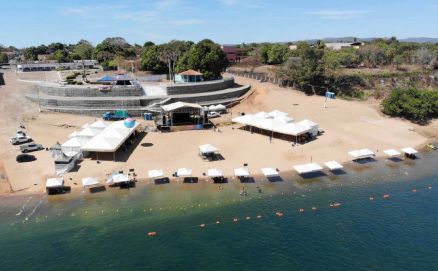 Governo do Tocantins incentiva tocantinenses e visitantes a aproveitarem as praias do estado durante o mês de janeiro - Adilvan Nogueira/Governo do Tocantins