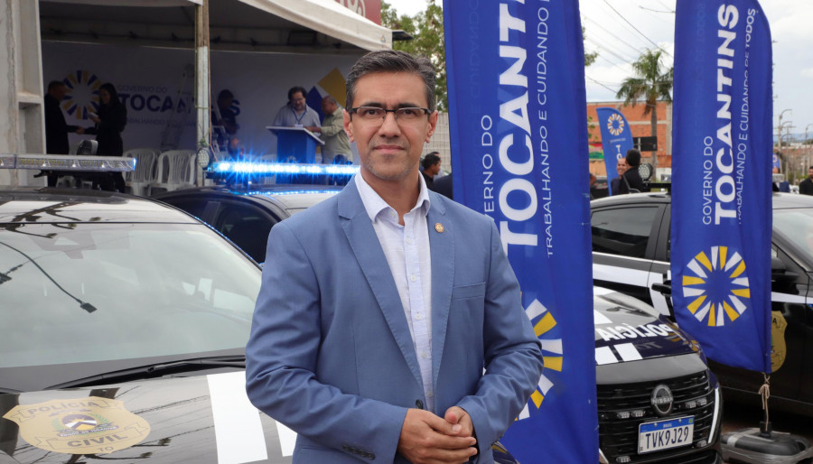 Delegado-geral de Polícia Civil, Claudemir Luiz Ferreira, reforçou que o complexo vai oferecer à comunidade um atendimento concentrado - Foto: Marcio Vieira/Governo do Tocantins