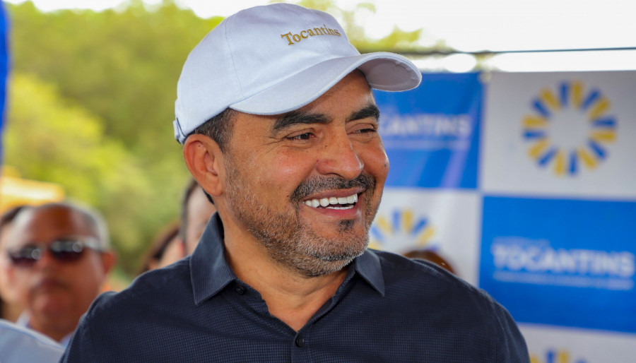 Governador Wanderlei Barbosa destacou que a Ponte Caracol é um compromisso da gestão com o desenvolvimento do Jalapão e a melhoria da infraestrutura viária do estado - Foto: Adilvan Nogueira/Governo do Tocantins