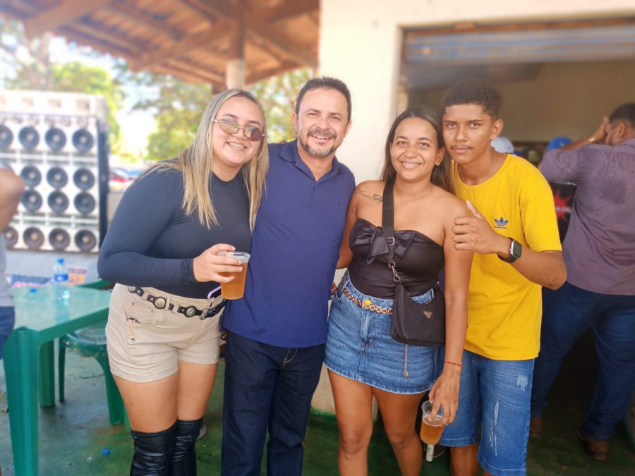 O apoiador Lívio Silva destacou a receptividade do público durante o evento.