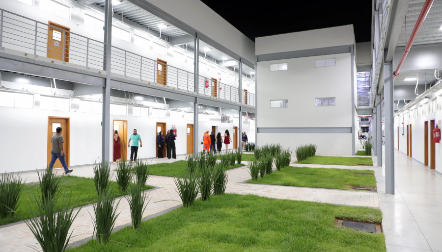 Novo câmpus da Unitins em Dianópolis possui aproximadamente 6 mil metros quadrados de área construída, com salas de aula, laboratórios, biblioteca e auditório - Foto: Antonio Gonçalves/Governo do Tocantins