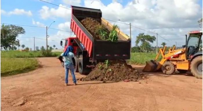 Ação serve para amenizar dificuldade do tráfego na região. Foto: Reprodução