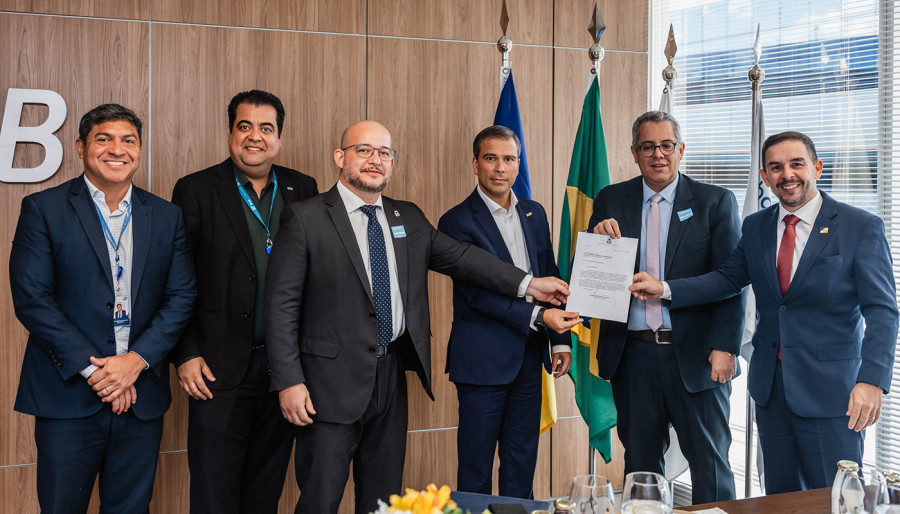 A formalização da Carta-Consulta ocorreu em reunião realizada nesta sexta-feira, 21, em Brasília.