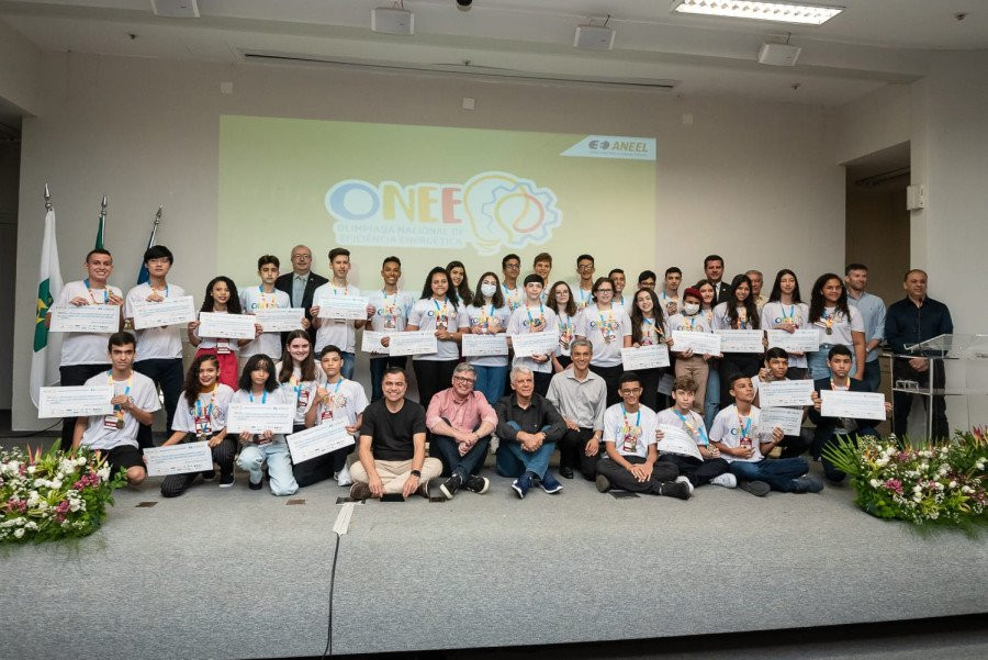 Alunos vencedores da edição de 2022.
