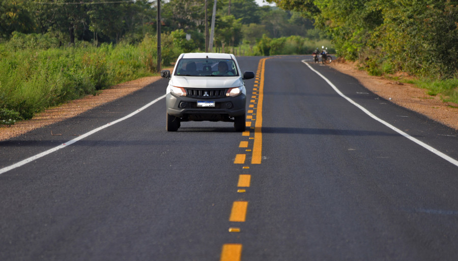 Inaugurado o trecho asfáltico de 6,71 km de extensão da TO-202, que liga Esperantina ao povoado Pedra Grande.