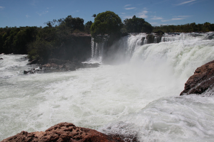 A Cachoeira da Velha já foi eleita pelos turistas como uma das mais belas do Brasil. Foto: Emerson Silva/Gov. TO