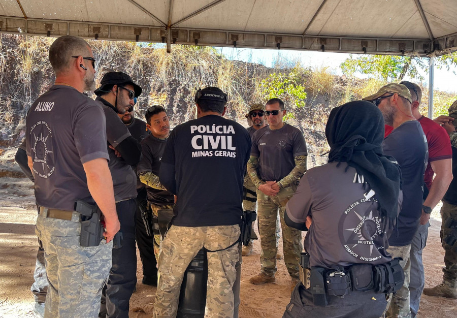 Capacitação conta com instrutores de diferentes estados e a participação de policiais civis de unidades especializadas do Tocantins  - Adrielly Calixto /SSP-TO