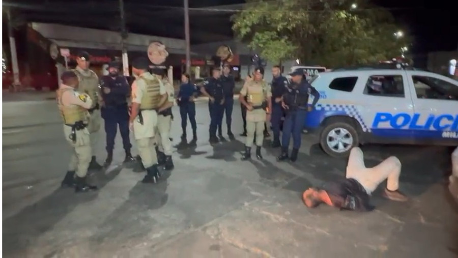 Homem foi preso em flagrante. Foto: Araguaína Notícias