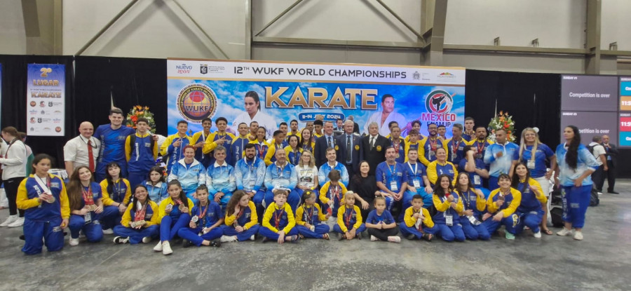 12º Campeonato Mundial de Karatê realizado em Monterrey no México. Foto: Arquivo Pessoal