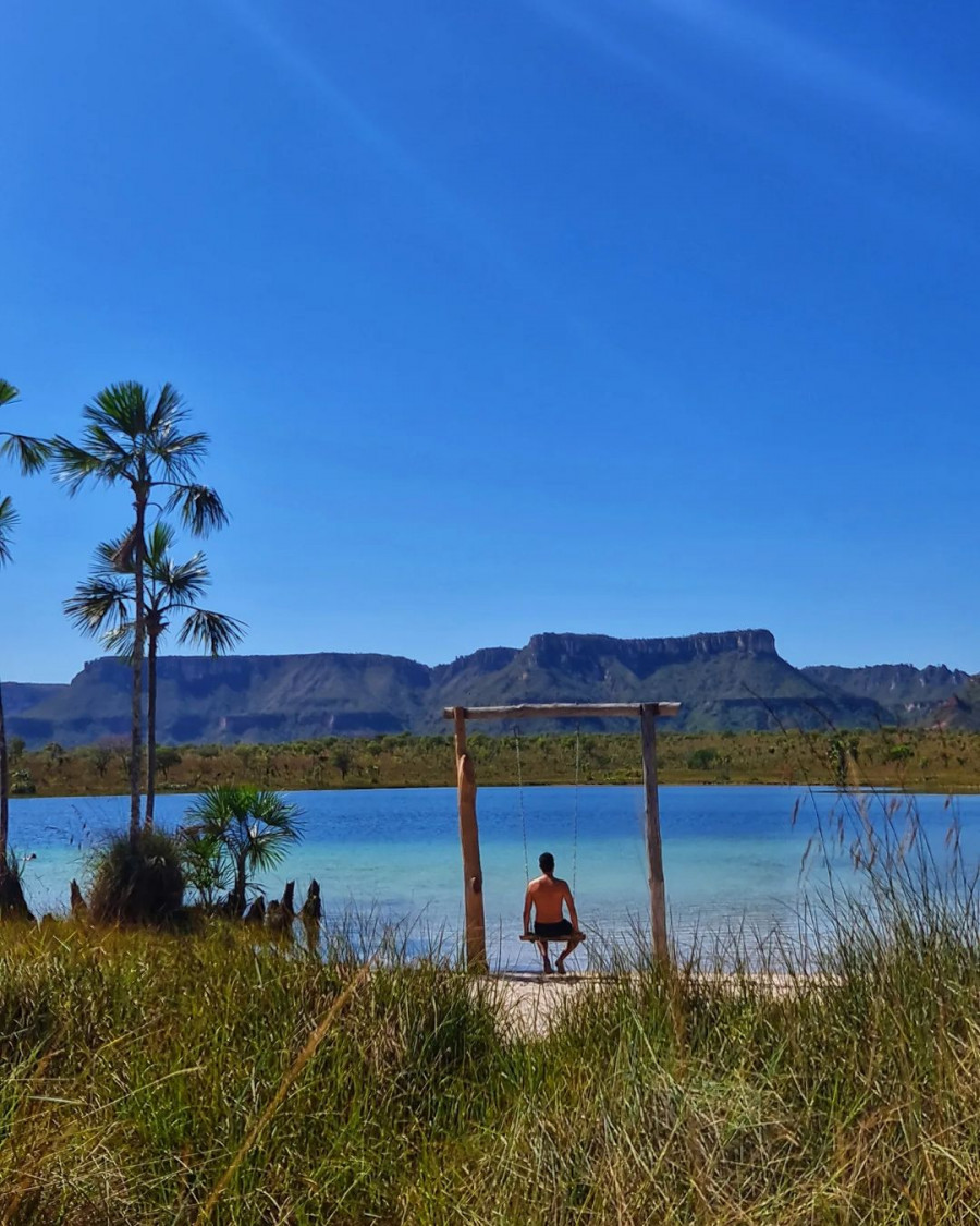 Lagoa da Serra faz parte das atrações das Serras Gerais. Foto: @lagoadaserraoficial