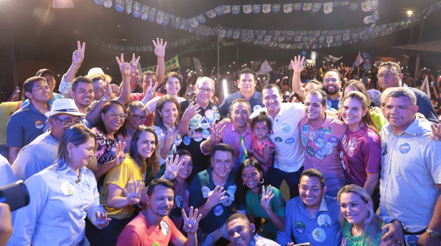 Evento contou com a presença de diversas autoridades e dos candidatos a vereador da coligação