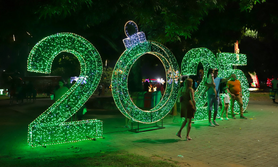 Estruturas montadas no Parque Cimba