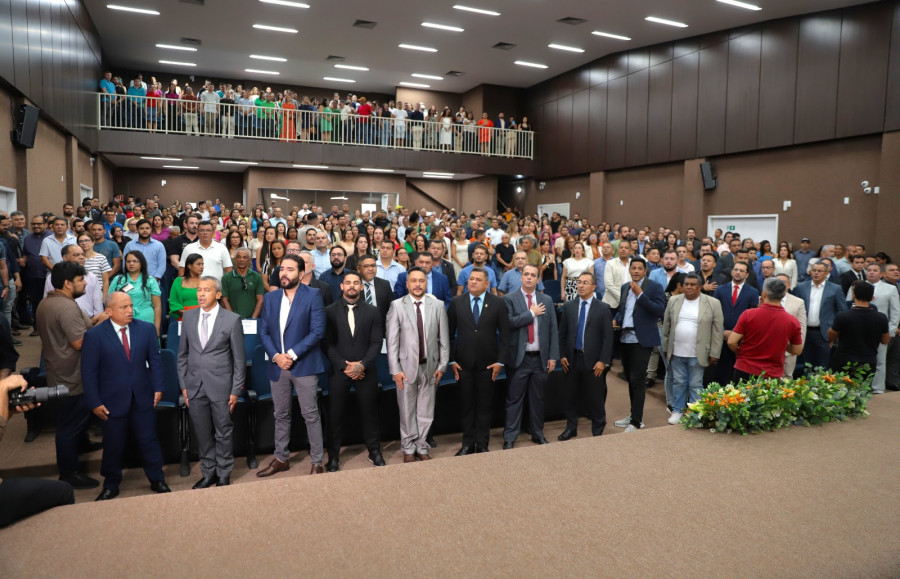 A entrega do diploma pelo TRE marca a etapa final do processo eleitoral. Foto: Marcos Filho/Secom Araguaína