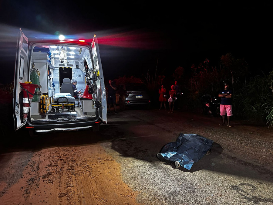 Motociclista morreu no local do acidente. Foto: Araguaína Notícias