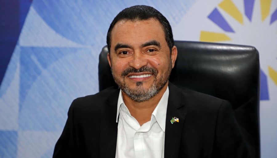 Governador Wanderlei Barbosa reforça que dados são um motivo a mais para comemorar o Dia do Trabalhador  Foto: Adilvan Nogueira/Governo do Tocantins