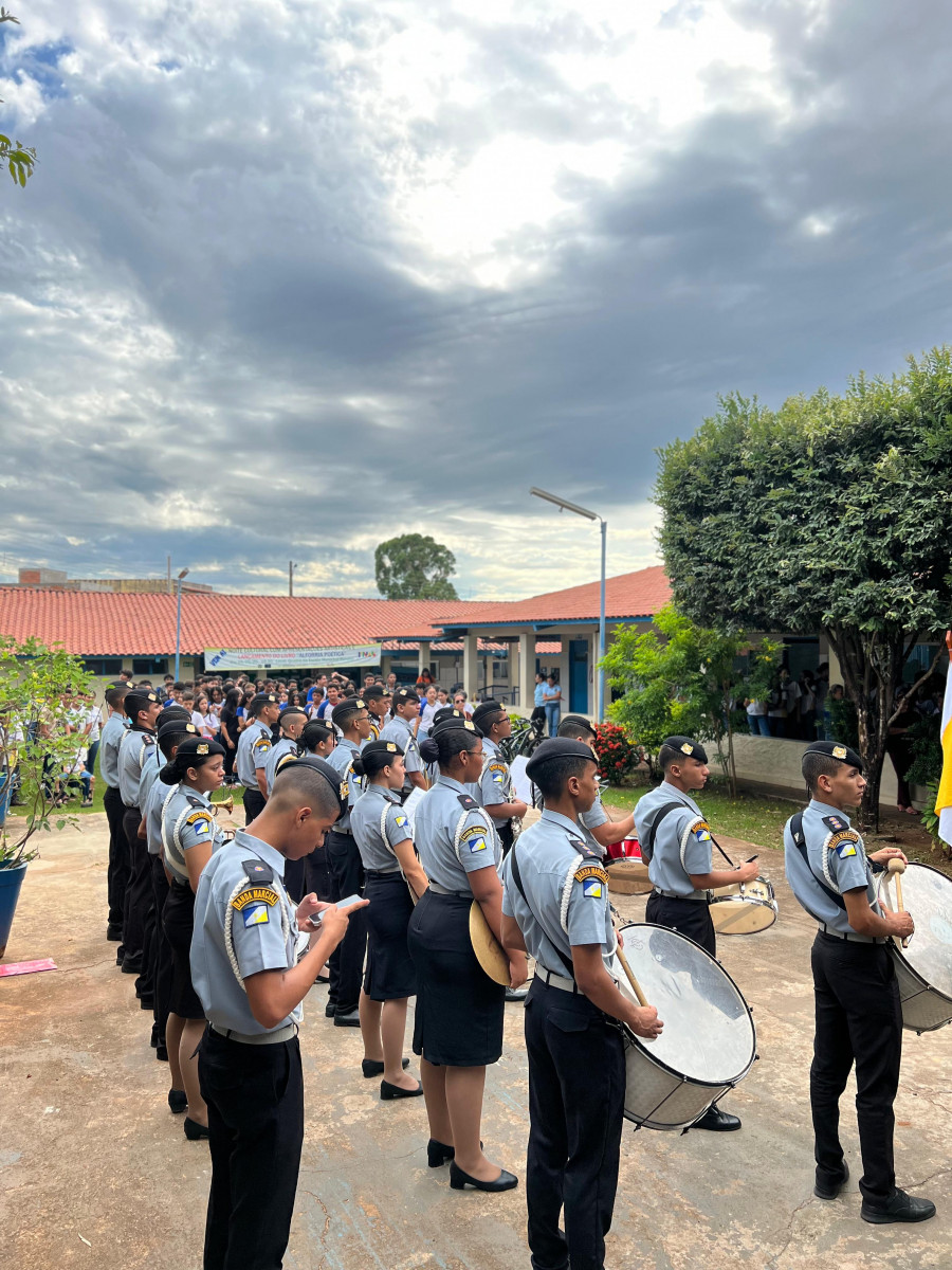 Apresentação da banda do Colégio Militar