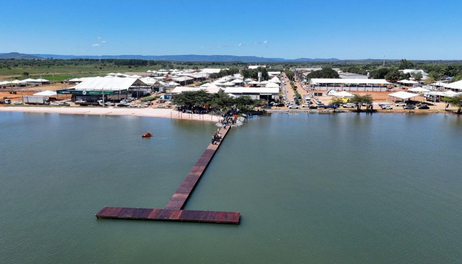 Novos espaços, iluminação, calçamento e banheiros estão entre as melhorias entregues no Parque da Agrotins, sede da maior feira agropecuária do Norte do Brasil (Inácio Neto/Governo do Tocantins)