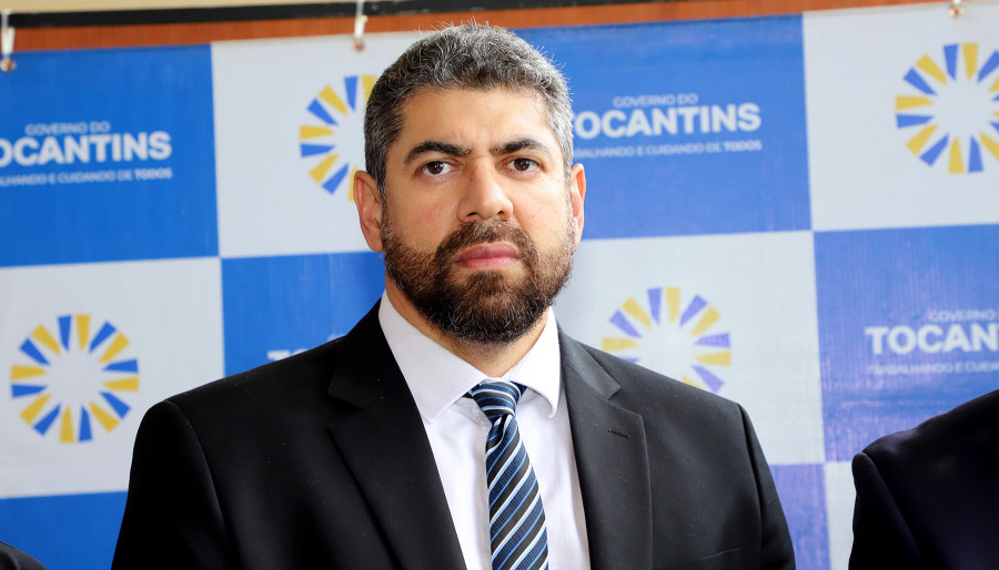 O titular da SSP/TO, Bruno Azevedo, ressalta que os investimentos e ações realizadas pelo Governo do Tocantins também foram fundamentais para a queda nos índices no estado Foto: Esequias Araújo/Governo do Tocantins