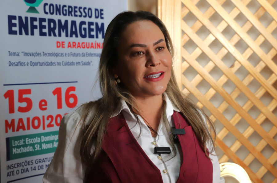 Ana Paula Abadia, secretária da Saúde Marcos Foto: Marcos Filho Sandes / Secom Araguaína