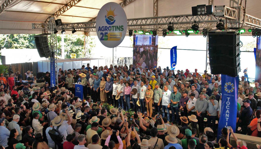  Evento recebeu cerca de 200 mil visitantes, entre produtores rurais, empresários, caravanas da agricultura familiar, técnicos, pesquisadores, estudantes e profissionais do setor - Seagro/Governo do Tocantins 