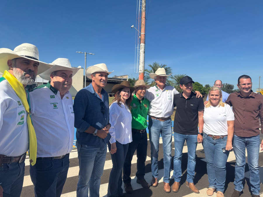 Senadora Dorinha, Deputado Federal Gaguim, prefeito Wagner, governador de Goiás, Ronaldo Caiado