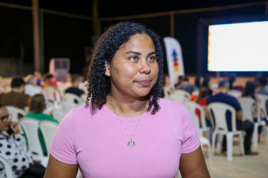 Contadora Benvinda Pereira.