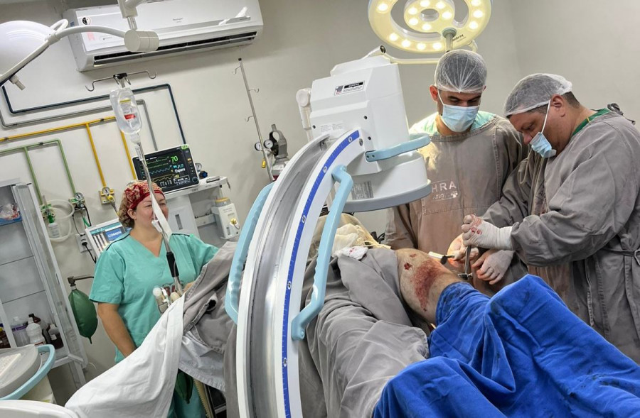 14 pacientes urológicos foram atendidos com cirurgias no HRA – Divulgação SES-TO