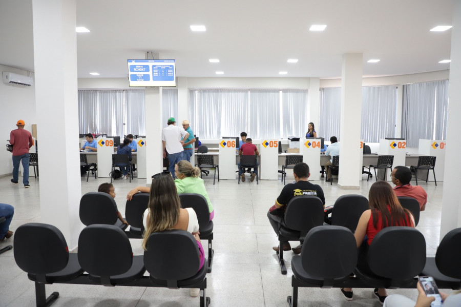 Nos seis primeiros meses do ano, o Detran/TO registrou um total de 301.601 mil atendimentos