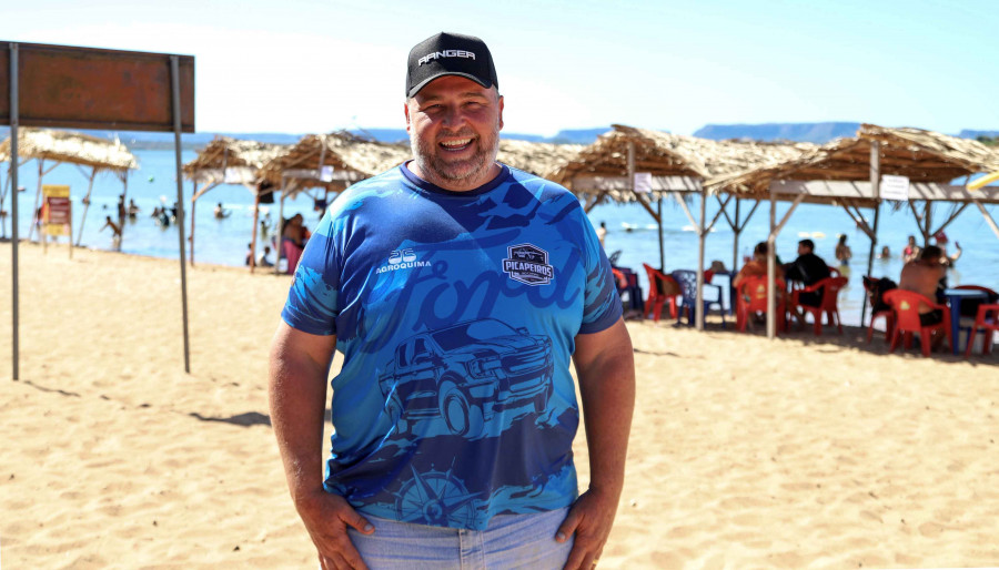 O secretário municipal de Turismo, Rodrigo Balasso, reforça a importância da Temporada de Praia 2025 para a comunidade local - Ademir dos Anjos/Governo do Tocantins 