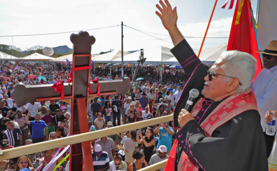 Tradicional festejo reúne milhares de fiéis todos os anos - Márcio Vieira/Governo do Tocantins