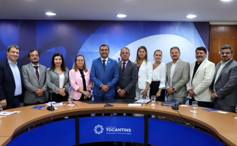 Lançamento do Refis 2025 mobiliza autoridades e empresários no Palácio Araguaia - Adilvan Nogueira/Governo do Tocantins