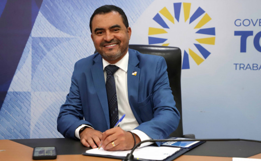 Na oportunidade, o governador Wanderlei Barbosa destacou a importância do Refis 2025 para a regularização fiscal e desenvolvimento socioeconômico do Estado - Adilvan Nogueira/Governo do Tocantins