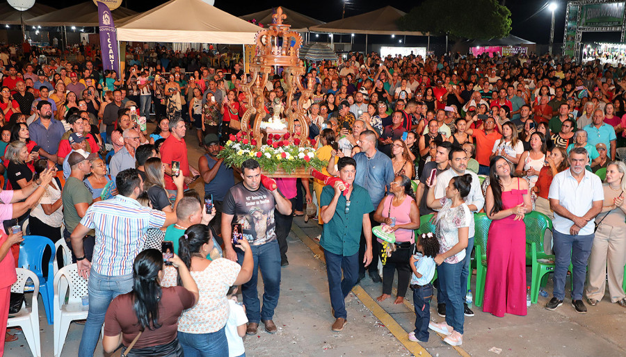 Romaria do Senhor do Bonfim, em Fortaleza do Tabocão (Esequias Araújo/Governo do Tocantins)