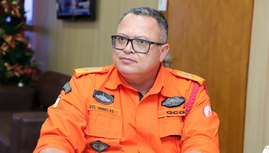 O comandante-geral do CBMTO, coronel Peterson Queiroz de Ornelas, enfatiza o trabalho da corporação  na prevenção de acidentes e proteção da vida nas praias do Tocantins - Governo do Tocantins 