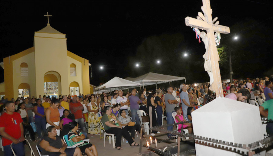  Milhares de romeiros participaram da programação realizada no Santuário do Senhor do Bonfim, em Natividade - Tharson Lopes/Governo do Tocantins