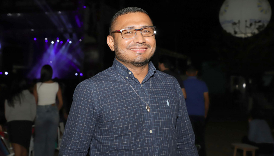  O padre Marcos Rabelo Campos enfatizou que o show proporcionou mais interatividade para o local - Tharson Lopes/Governo do Tocantins fil