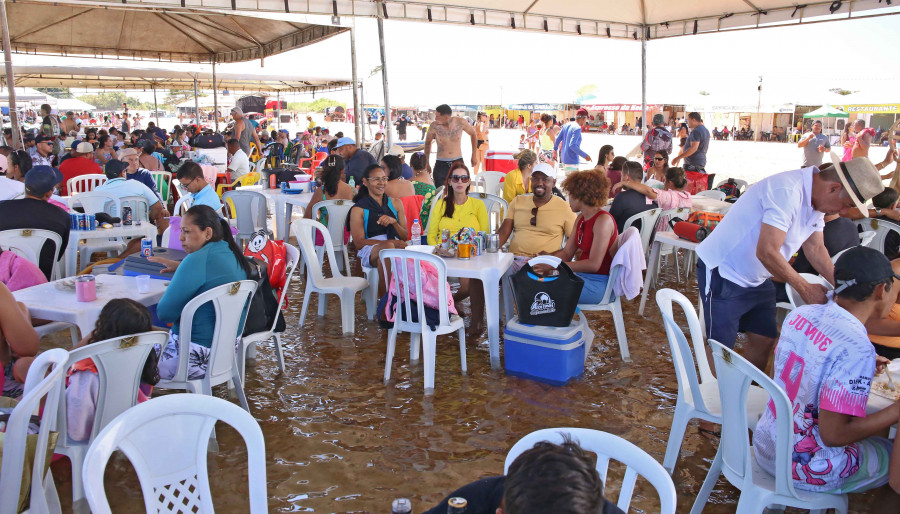 Temporada de Praia 2025 do Tocantins alcançou elevado nível de satisfação dos visitantes (Adilvan Nogueira/Governo do Tocantins)