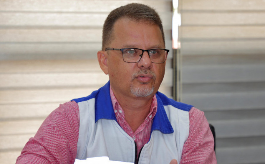 Presidente da Ageto, Márcio Pinheiro, ressalta que os ajustes irão assegurar a estabilidade da estrutura - Aldemar Ribeiro/Governo do Tocantins f