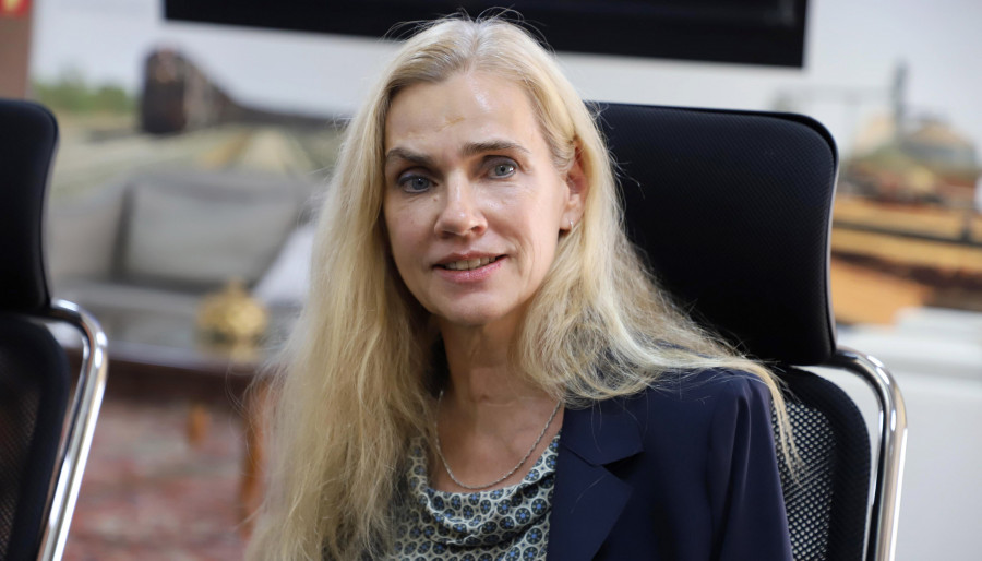  Embaixadora da UE no Brasil,  Marian Schuegraf, sugeriu a realização de uma visita à Europa com uma comitiva de empresários para mostrar os dados sobre a região e a produção sustentável