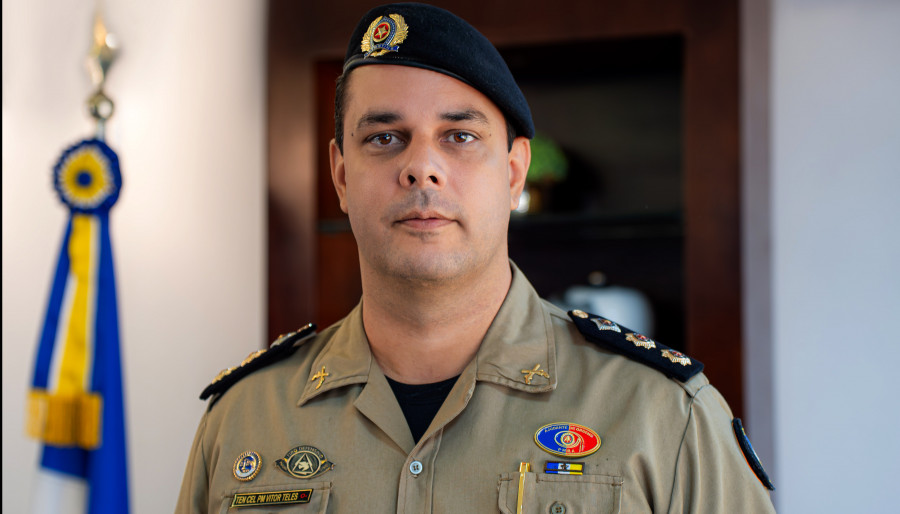 Coronel Vitor Teles é o novo secretário-chefe da Casa Militar (Foto: Bruno Maia/Governo do Tocantins)