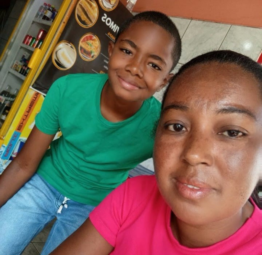 Maria de Jesus e o filho Isaque/ Arquivos Pessoais | Marcos Filho / Secom Araguaína