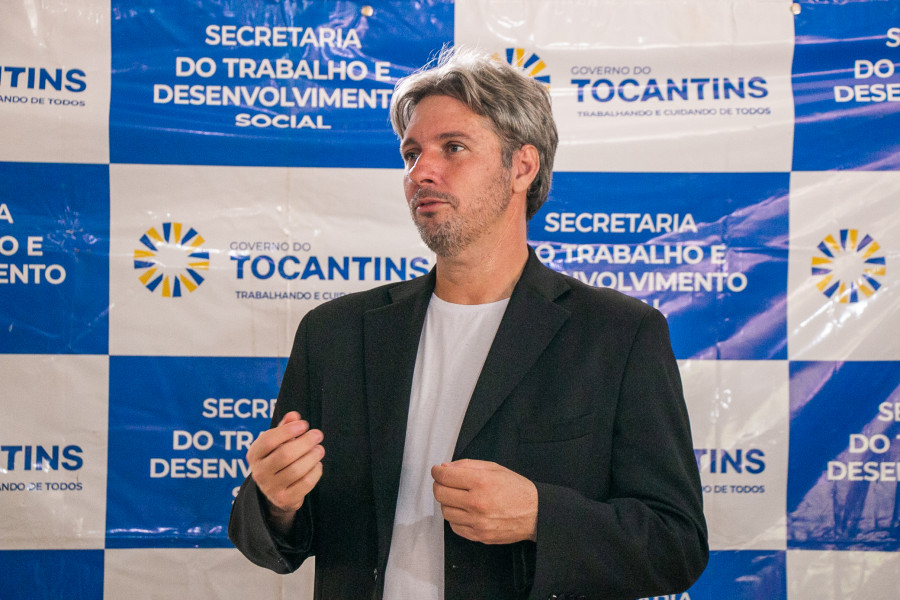  Aeronssaytt Gomes de Oliveira disse que o curso se utiliza de exposição teórica, exercícios práticos e feedback. Foto – Carlessandro Souza.