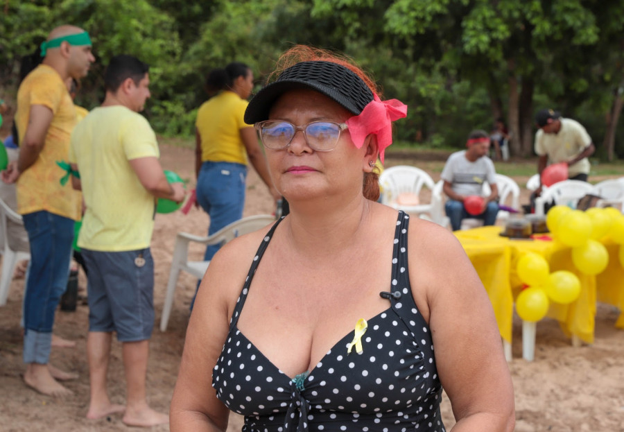 "Este atendimento é extremamente importante para mim, pois o apoio oferecido lá não é apenas o profissional, me sinto acolhida em uma família”, conta a artesã Maria das Graças Rodrigues, paciente do CAPS II